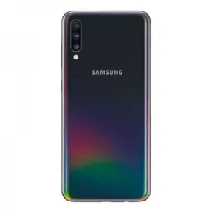 Poklopac baterije + staklo kamere za Samsung A705 Galaxy A70 crni (vidljivi tragovi koriscenja) FULL ORG EU SH
