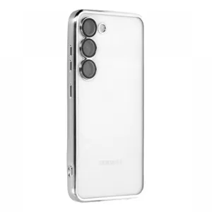Futrola sa NIKLOVANIM OBODOM za Samsung A055 Galaxy A05 srebrna