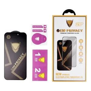 Zastitno staklo OG Premium Privacy za Xiaomi Redmi 14C crno