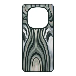 Futrola TEXTILE PRINT za Xiaomi Redmi Note 14 Pro Plus crna