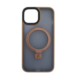 Futrola Magsafe Magnetic Ring za iPhone 16 Plus (6.7) braon