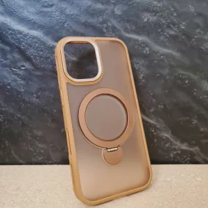 Futrola Luxury Stand za iPhone 16 Pro Max (6.9) zlatna