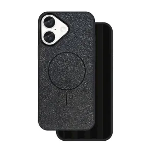 Futrola Glitter MagSafe za iPhone 14 Pro (6.1) crna