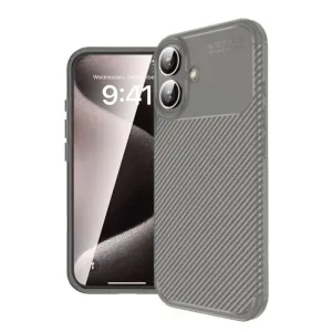 Futrola AUTO FOCUS LINE za iPhone 17 siva