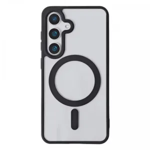 Futrola MAGSAFE SMOOTH za Samsung Galaxy S25 Plus crna