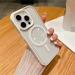 Futrola MAGSAFE SMOOTH za iPhone 15 Pro Max (6.7) bela