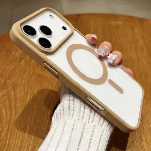 Futrola MAGSAFE SMOOTH za iPhone 15 Pro (6.1) braon
