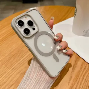 Futrola MAGSAFE SMOOTH za iPhone 15 (6.1) siva