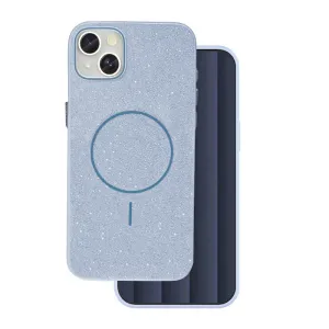 Futrola Glitter MagSafe za iPhone 17 (6.3) plava