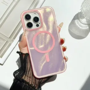 Futrola Aurora Magsafe za iPhone 16 Pro Max roze