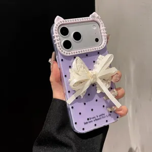 Futrola Elegant Bow za iPhone 16 lila