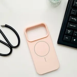 Silikonska Futrola SOFT X-Cell Magsafe za iPhone 17 roze