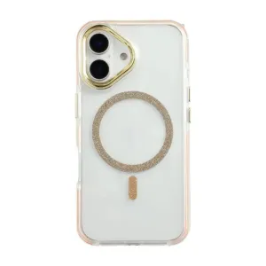 Futrola Transparent Color za iPhone 17 Pro Max zlatna