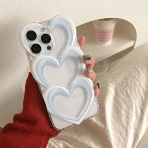 Futrola Triple Heart za iPhone 17 Air plava