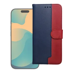 Futrola flip SPLIT BOOK za Xiaomi Redmi Note 15 PRO Plus 5G teget - crvena
