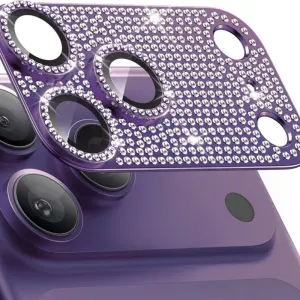 Zastita za kameru CIRKON za iPhone 17 Pro tamno ljubicasta