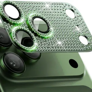 Zastita za kameru CIRKON za iPhone 17 Pro zelena