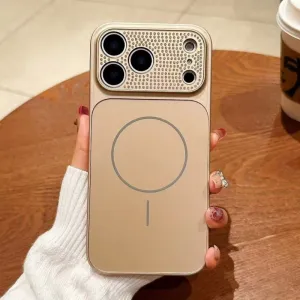 Futrola Cristal Glam za iPhone 17 Pro Max zlatna