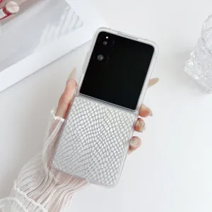 Futrola Silver Flip za Samsung Galaxy Z Flip 6/ Z Flip 7 FE No1