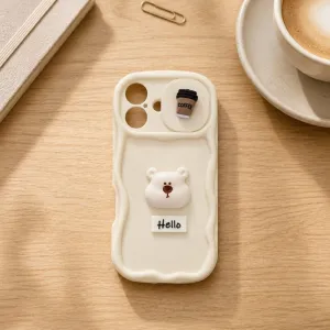 Futrola 3D Teddy za iPhone 17 Pro bez