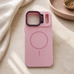 Futrole Color Soft Mag za Samsung A37  roze