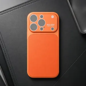 Futrola Leather Focus za iPhone 17 Pro Max narandzasta