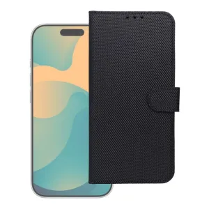 Futrola 4Card RFID book za iPhone 17 PRO MAX crna tech fabric