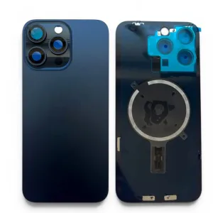 Poklopac baterije sa staklom kamere za iPhone 15 Pro Max plavi ORG