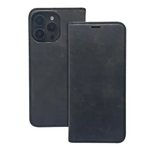 Futrola Smart Suede za Xiaomi Redmi Note 15 Pro Plus 5G crna