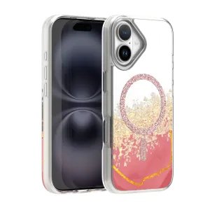 Futrola EPOXY MAG za iPhone 16 (6.1) roze