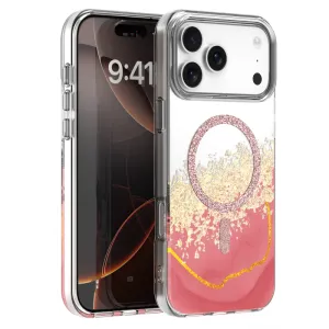Futrola EPOXY MAG za iPhone 17 Pro (6.3) roze