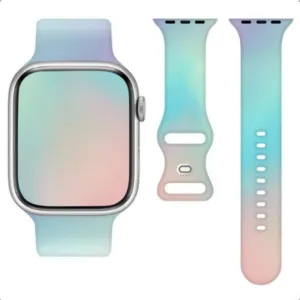 Silikonska narukvica za Apple Watch 38/40/41 mm (97+110) mint