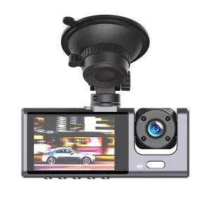 XO auto kamera XJ03 prednji i zadnji snimac FullHD crna