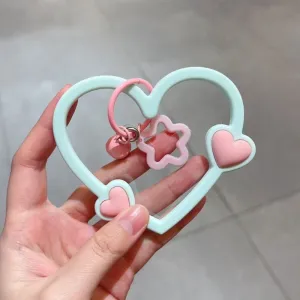 Privezak X-Cell Heart svetlo plavi