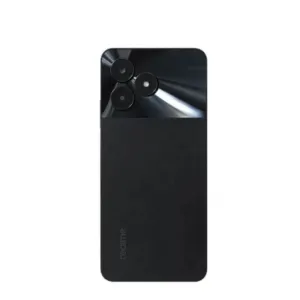 Poklopac baterije + staklo kamere za Realme C51 sivi/carbon black II klasa FULL ORG EU - SH